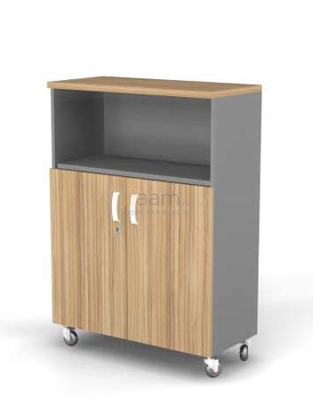 Мебель для персонала Шкаф мобильный комбинированный, полуоткрытый BR82.0343