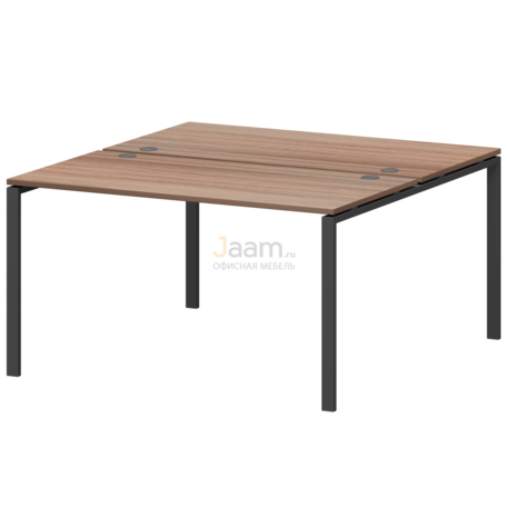 Мебель для персонала Бенч двойной на 2 рабочих места АМБ-002.60