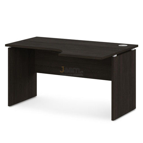 Мебель для персонала Стол письменный с заглушкой кабель-канала V-44пр