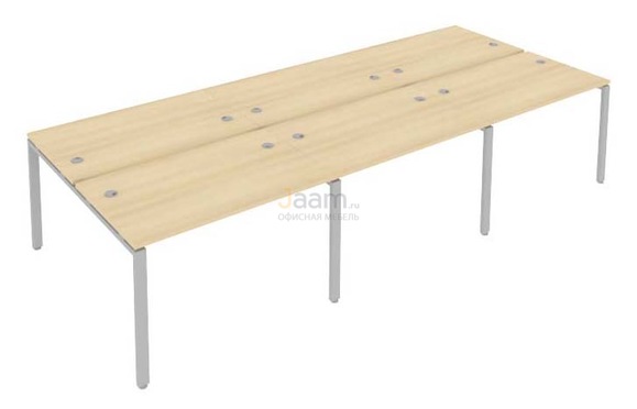 Мебель для персонала Рабочая станция на 6 раб.места Б.СМ-6.2