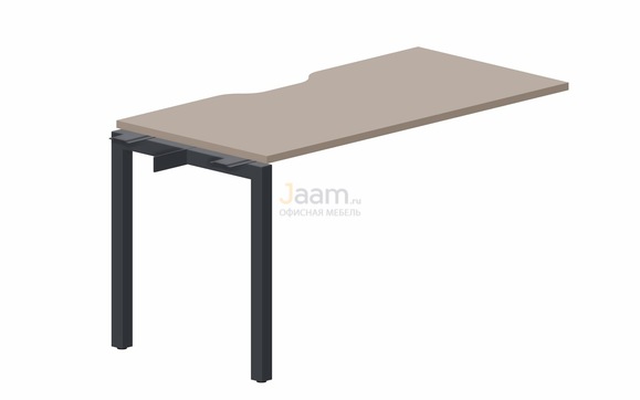Мебель для персонала Стол приставной PENPV147 (с эргономичным вырезом)