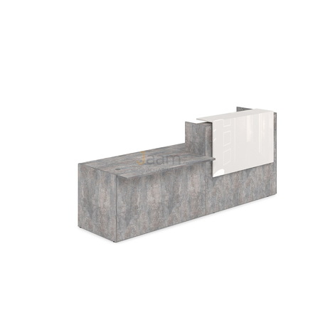 Стойка ресепшн Комплект ресепшн с подсветкой 1КРС.007.1 2