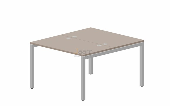 Мебель для персонала Составной стол на 2 рабочих места PEN2TG127 (4 громмета)
