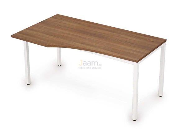 Мебель для персонала Стол криволинейный без экрана левый 6М.020