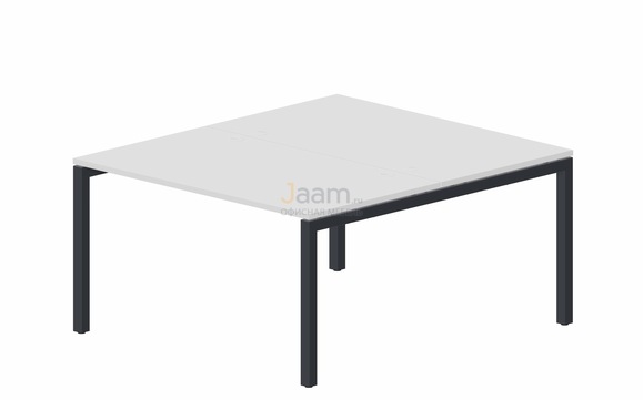Мебель для персонала Составной стол на 2 рабочих места PEN2TG148 (4 громмета)