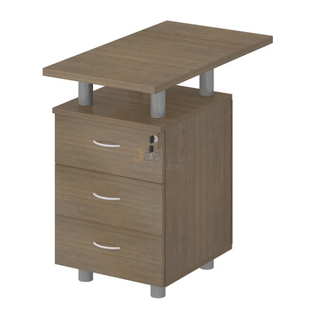 Мебель для персонала Офисная тумба приставная ПК-ССМ-ТМП45Х80Я3