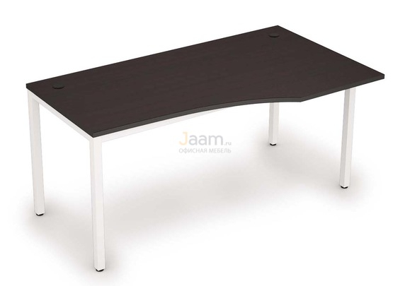 Мебель для персонала Стол криволинейный без экрана правый 6М.021