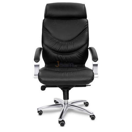 Кресло LEEDS CHROME A кожа+кож.зам.