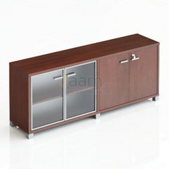 Кабинет руководителя Офисный шкаф комбинированный для документов 245