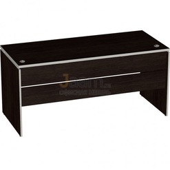 Мебель для персонала Стол прямой с двумя отверстиями под кабель канал V - 1.2 С