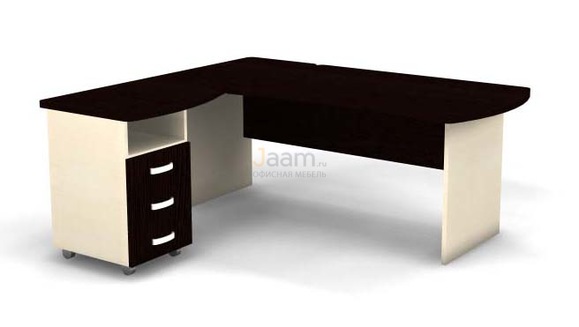 Мебель для персонала Угловое рабочее место левое L B180