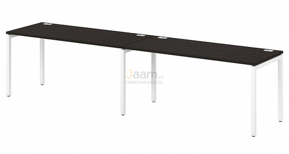 Мебель для персонала Линейный кластер на 2 рабочих места S-137