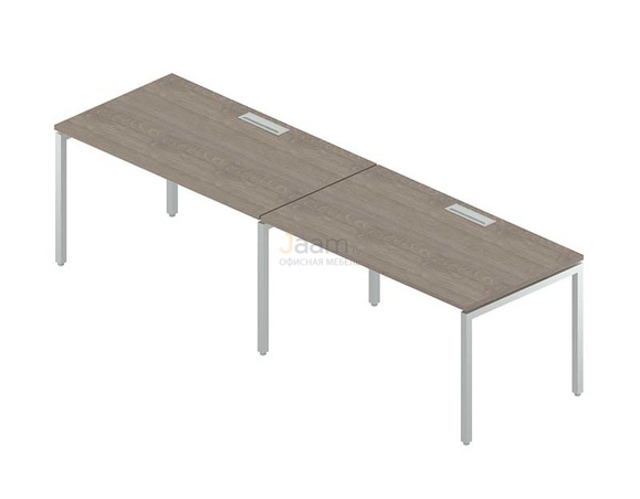 Мебель для персонала Двойная группа столов с люком RM-2.1(x2)+F-30