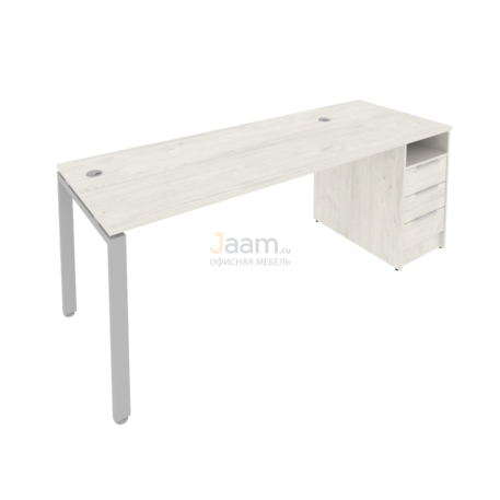 Мебель для персонала Рабочая станция с опорной тумбой Б.РС-СТП -1.5