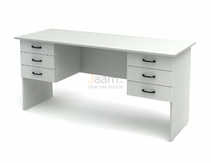 Мебель для персонала Стол двухтумбовый с ящиками СК28