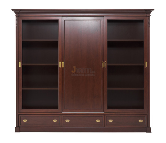 Кабинет руководителя Офисный шкаф-купе L250 комб.двери 106 508 WAL