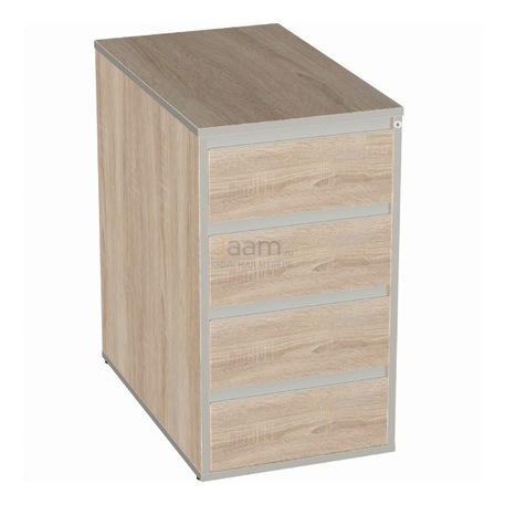 Мебель для персонала Тумба приставная с замком V-3.4ц/з