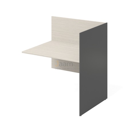 Мебель для персонала Стол дополнительный правый ПК-ТН-СТ1Д118х61ПЭР/Д