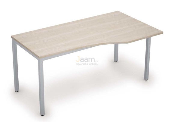 Мебель для персонала Стол криволинейный без экрана правый 6М.021