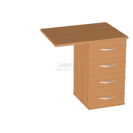 Мебель для персонала Тумба приставная Э-26.1,Э-26.2