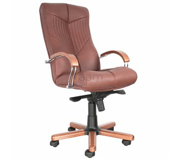 Кресло для руководителя Torus Wood Chrome
