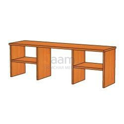 Мебель для персонала Полка настольная без задней стенки ПФ001