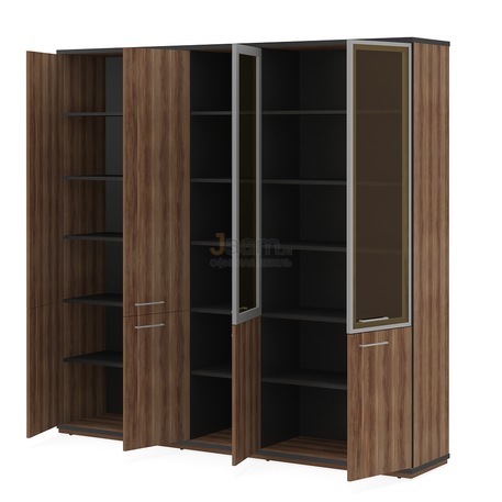 Кабинет руководителя Гардероб комбинированный глубокий ПК-СЕ-Ш3С220Х225К2ДС/Г