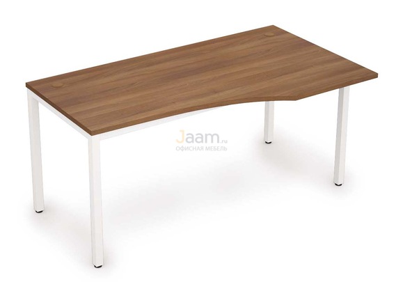 Мебель для персонала Стол криволинейный без экрана правый 6М.021