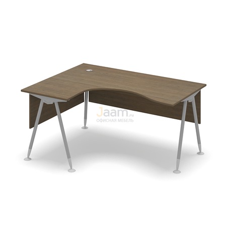 Мебель для персонала Стол эргономичный левый ПК-ССМ-СТЭ160Х120Л/МКФ