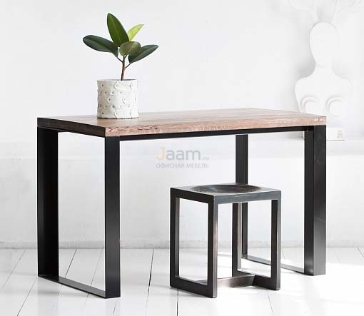 Мебель для персонала Стол рабочий METALSTRIPE OAK