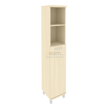 Кабинет руководителя Офисный шкаф высокий узкий левый KSU-1.6 Л