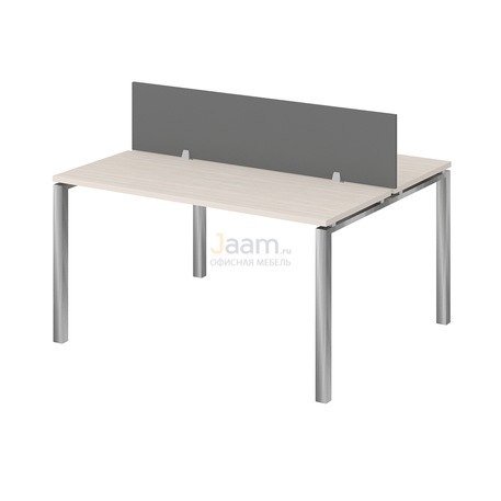 Мебель для персонала Станция рабочая с перегородкой ПК-ТНА-СР140Х120Н2/АЖ 2