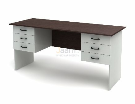 Мебель для персонала Стол двухтумбовый с ящиками СК28