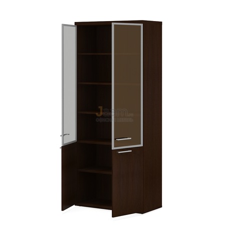 Кабинет руководителя Офисный шкаф комбинированный ПК-АТШМ-ШК208Х90С/Д