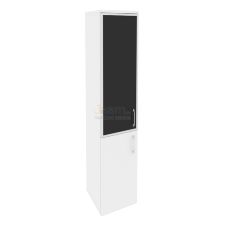 Мебель для персонала Офисный шкаф высокий узкий левый O.SU-1.2RB(L)