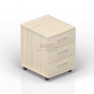 Мебель для персонала Офисная тумба мобильная усиленные колёсные опоры OMP3S