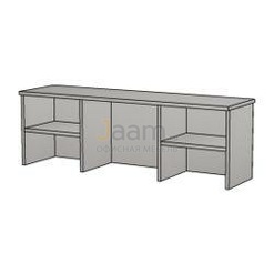 Мебель для персонала Полка настольная с задней стенкой ПФ005