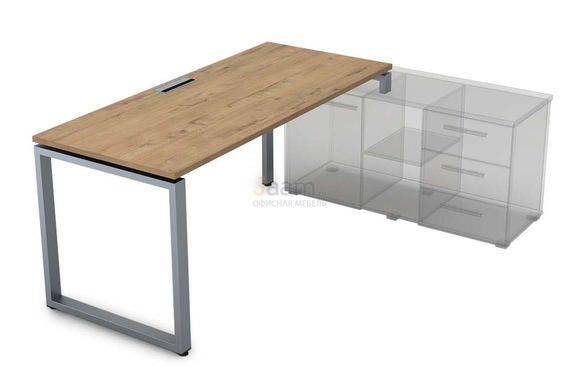 Мебель для персонала Стол для крепления на тумбу правый СТП-О.996
