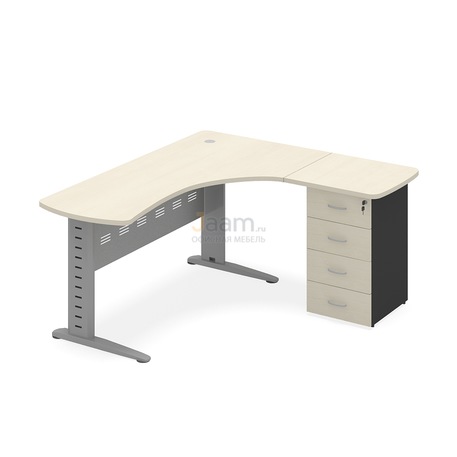 Мебель для персонала Стол эргономичный правый ПК-СТС-СТЭТ168Х149П/ТМ