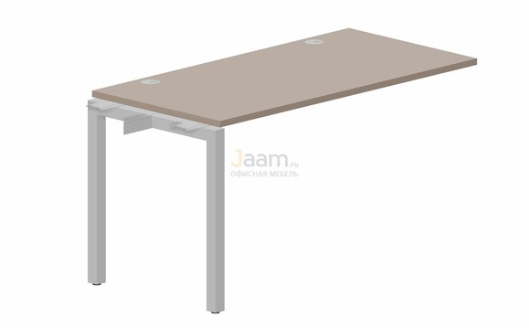 Мебель для персонала Стол приставной PENPG147 (2 громмета)