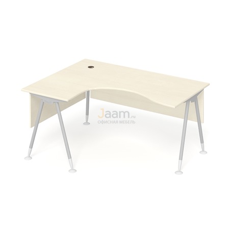 Мебель для персонала Стол эргономичный левый ПК-ССМ-СТЭ160Х120Л/МКФ