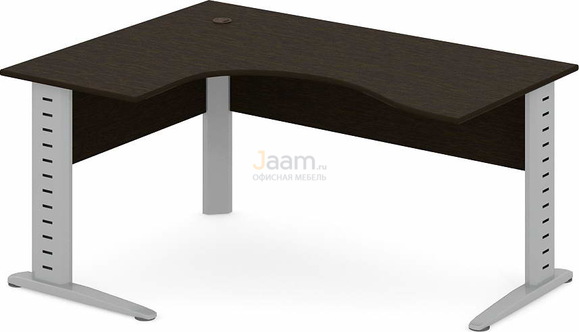 Мебель для персонала Стол эргономичный левый ПК-ССМ-СТЭ160Х120Л/МК
