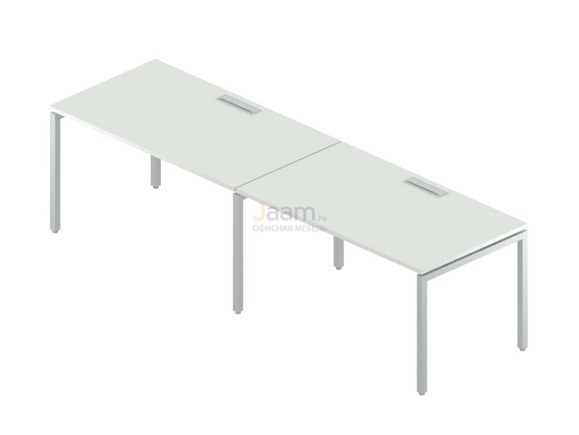 Мебель для персонала Двойная группа столов с люком RP-3.1(x2)+F-33