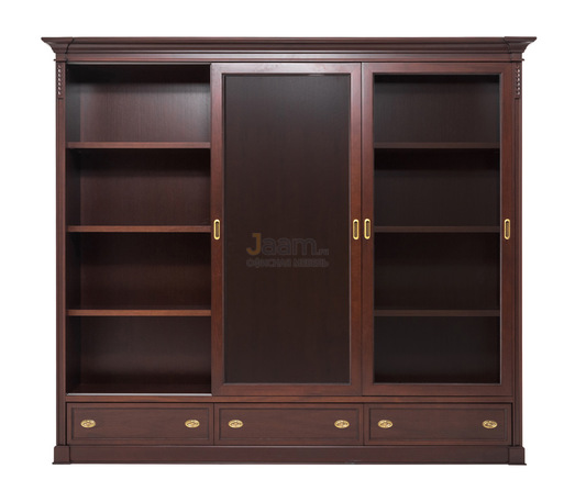 Кабинет руководителя Офисный шкаф-купе L250 комб.двери 106 508 WAL