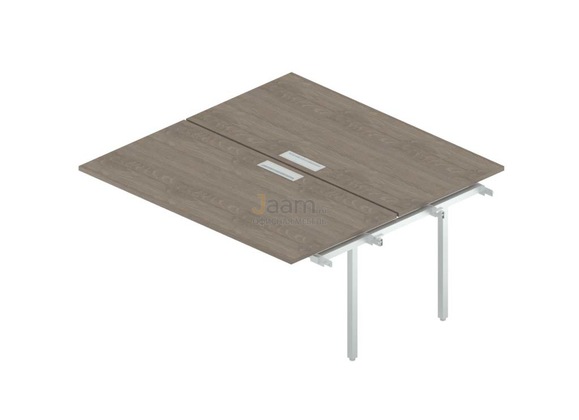 Мебель для персонала Промежуточный сдвоенный стол с люком RM-3.1(x2)+F-61