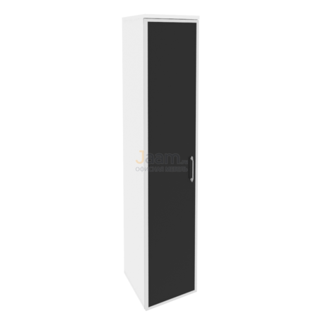 Мебель для персонала Офисный шкаф высокий узкий левый O.SU-1.10RB(L)