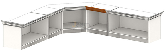 Кабинет руководителя Карниз ПК-ВР-КР46х8П