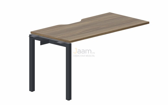 Мебель для персонала Стол приставной PENPV147 (с эргономичным вырезом)