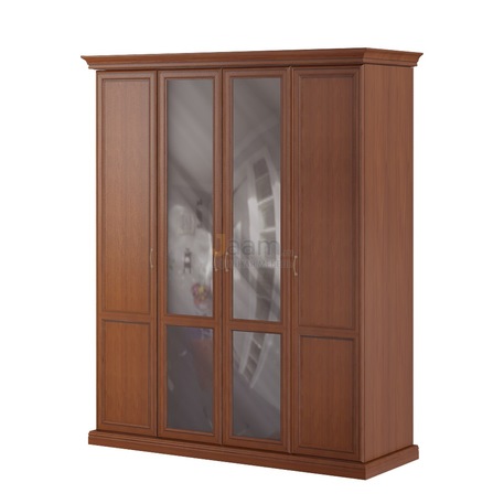 Кабинет руководителя Гардероб четырехстворчатый, высокий, глубокий ПК-ВР-ГГ233Х192/2ДГ/2ДЗ