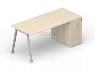 Мебель для персонала Стол с приставным шкафом Tower  ARTPS168T072